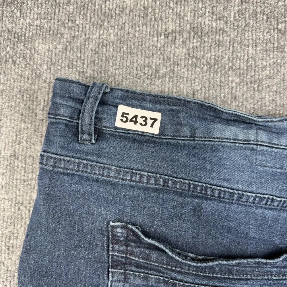 Six Lincoln Jeans Mens 48 Blue Slim Fit Stretch‎ Denim Straight Leg Big & Tall